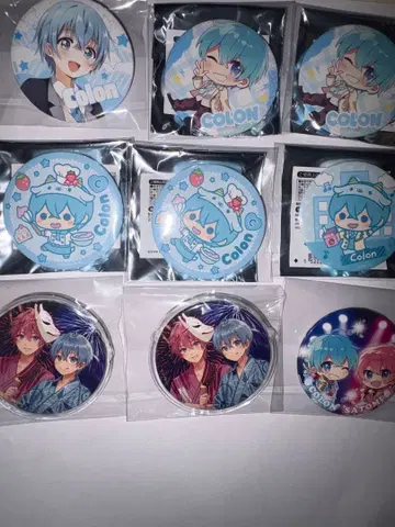 코론군 스토푸리 캔뱃지 9개