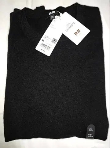 유니클로 UNIQLO 캐시미어 니트 XL 미사용 새상품