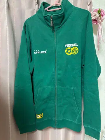 랜더리 후드티 그린