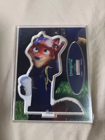 주토피아 아크릴 스탠드 닉