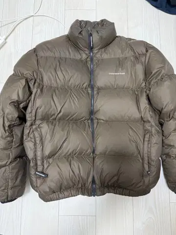 thisisneverthat 브라운 다운 자켓 M