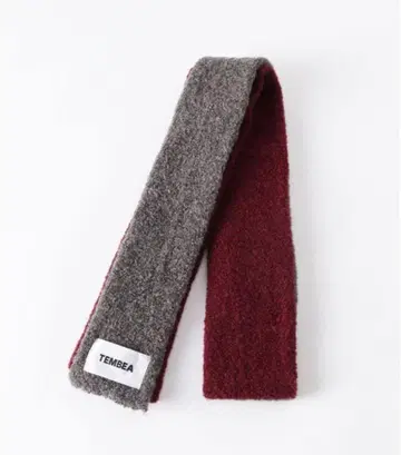 [ TEMBEA / 템베아 ] 머플러 하프 그레이