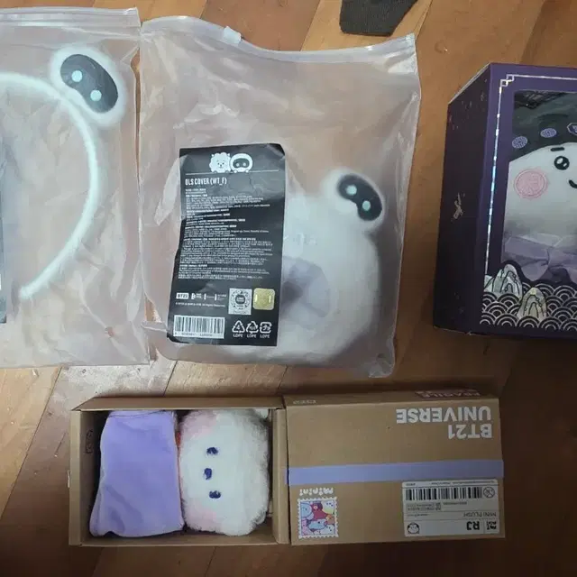 방탄 BTS 우떠 RJ 4종 일괄