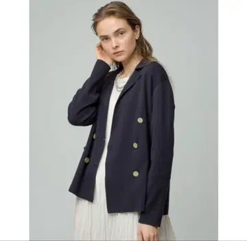 ebure 코튼 실크 니트 자켓