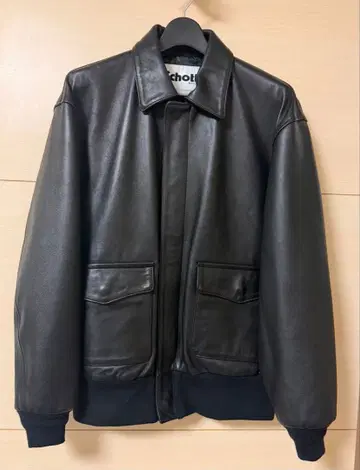 BEAUTY&YOUTH 별주 Schott A2 가죽 자켓 M