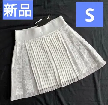 택 포함 새상품 아디다스 골프 정가 19800엔 플리츠 스커트 S