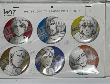 진격의 거인 캔뱃지 WIT STUDIO 캔뱃지 컬렉션