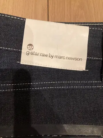 지스타 로우 바이 마크 뉴슨 다크 블루 데님