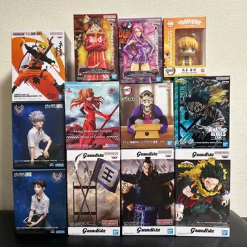 점프 작품 피규어 12점 묶음 판매