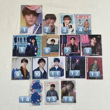 [낱개 판매] 나카지마 소우타 트레이딩 카드 브로마이드