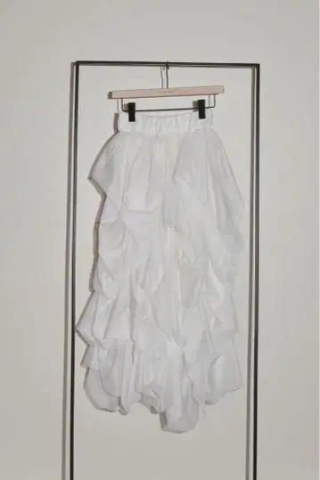 TheToe Iris tulle skirt white