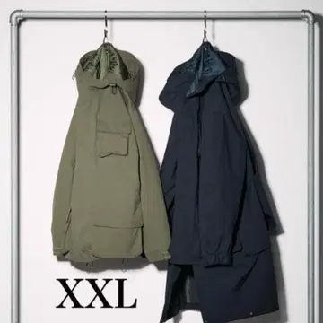 GU x ENGINEERED GARMENTS 패디드 쉘 후드티
