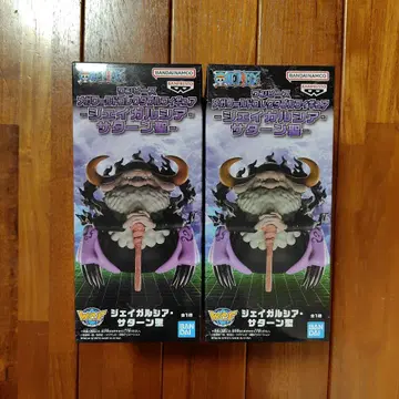 원피스 월드 컬렉터블 피규어 제이 가르시아 새턴 성 2체