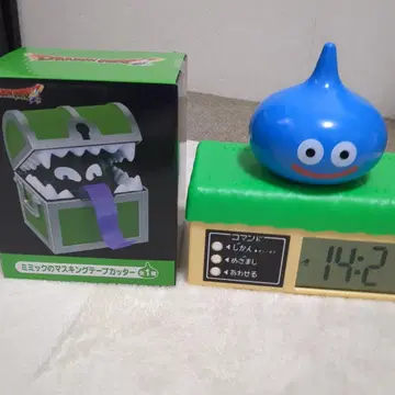 알람 시계 드래곤 퀘스트 미믹 마스킹 테이프 커터