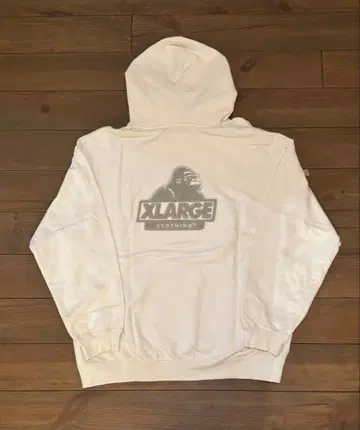 [ XLARGE ] 풀오버 후드티 화이트