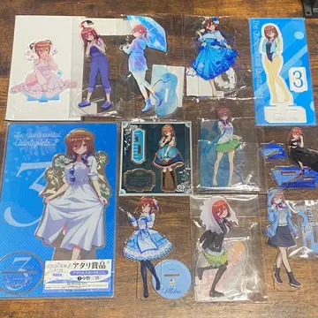 5등분의 신부 나카노 미쿠 아크릴 스탠드 묶음 판매 1