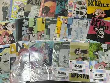 SPY x FAMILY 스파이 패밀리 클리어 파일 묶음 판매 20장 이상