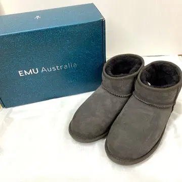 [새상품급] EMU Australia 초콜릿 어그 부츠 7 24cm