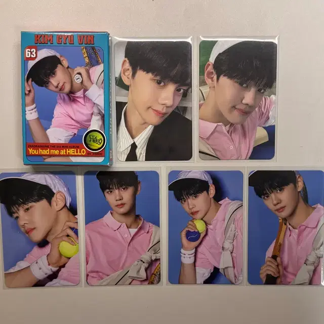 김규빈 3집 제로즈버전 개봉앨범 풀세트 양도