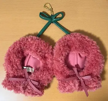 15cm 체리  의류 판초 빨간색 키링  판초