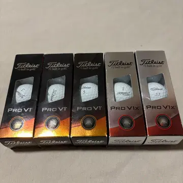 PRO V1 V1X 5슬리브 2023년 모델 골프공 타이틀리스트