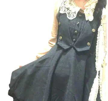 axes femme 베스트 레이어드풍 쟝 드레스