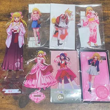 최애의 아이 호시노 아이 호시노 루비 아크릴 스탠드 묶음 판매