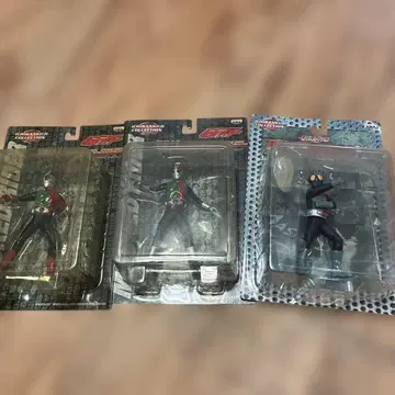 가면라이더 리얼 소프트 비닐 피규어 3체 세트