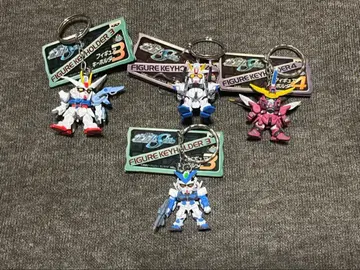 건담 SEED 피규어 키링 4개 세트