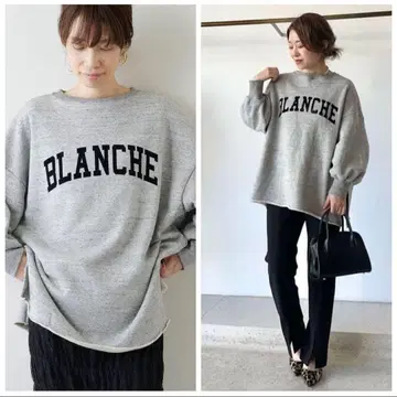 [ 새상품급 ] Whim Gazette 플로키 LOGO 맨투맨