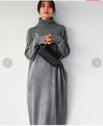 BARNYARDSTORM 밴야드 스톰 부클레 롱 니트 원피스