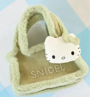 스나이델 헬로키티 백 민트 컬러