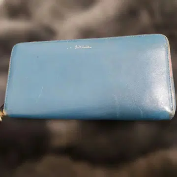 Paul Smith 파랑 가죽 장지갑