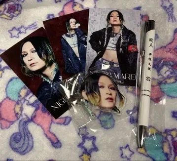 NIGHTMARE 사키토 헤어 클립 볼펜 스티커 회생천하대폭주