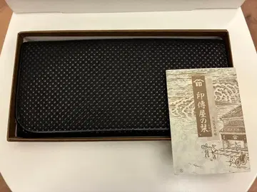 미사용 인덴야 장지갑 박스 포함 인덴