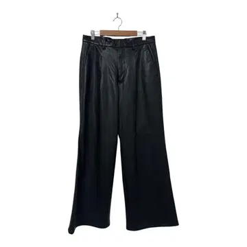 HARE 신세틱 와이드 플레어 팬츠 폴리에스테르 블랙 M 사이즈