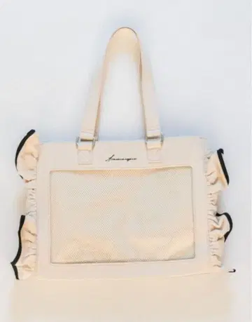 OLIVE des OLIVE 이타백 화이트 배색 프릴