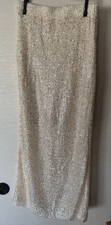 CINOH 스팽글 니트 스커트