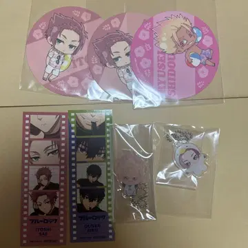 블루 록 사진 키링 애니멀 인형옷 SD 인형 세트