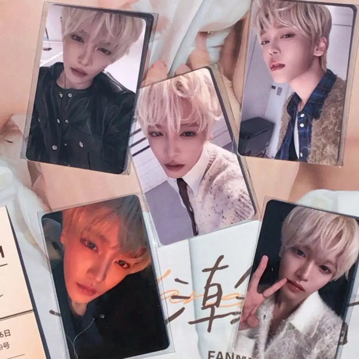 Zhang Han-eum Hangzhou fanmeeting photocard 5 pieces bulk sell