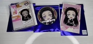 귀멸의 칼날 페탄코 쵸우 카나에 아크릴 스탠드 캔뱃지 폴라샷