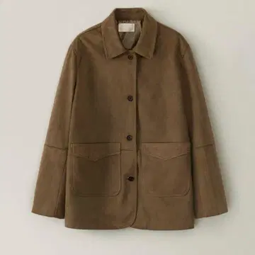 ohotoro Henry Suede Jacket beige