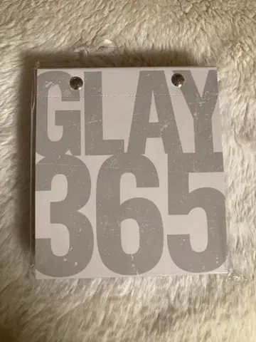 G-DIRECT 한정판 GLAY 일력 달력