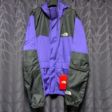 THE NORTH FACE 나일론 자켓 퍼플/블랙