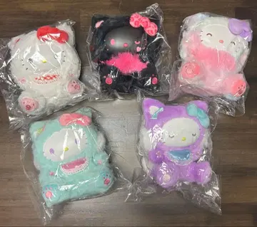 헬로키티 파인 페이스 캣 5종 세트 미개봉 새상품