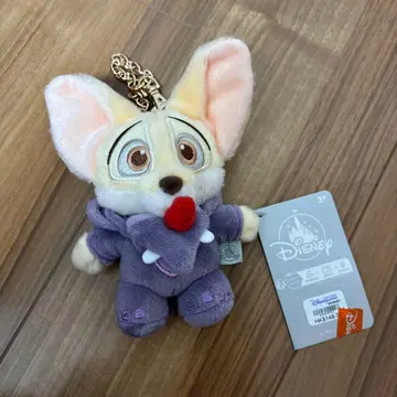 홍콩 디즈니 주토피아 피닉 봉제 인형 키링 키체인