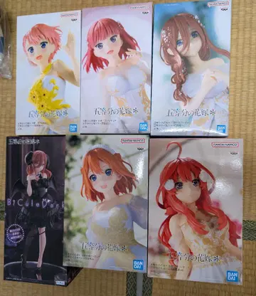 5등분의 신부 원화전 ver. 블랙 드레스 피규어 세트