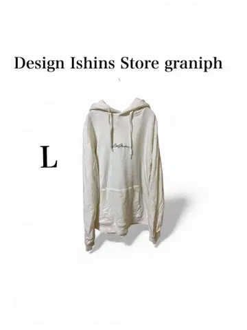 Design Ishins Store graniph L 사이즈 후드티