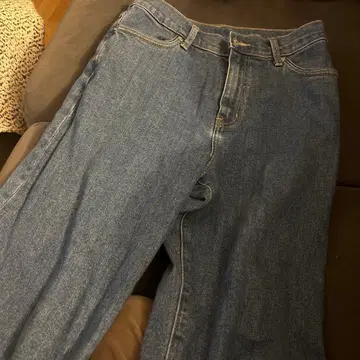 스트레이트 데님 블루 아바하우스 40