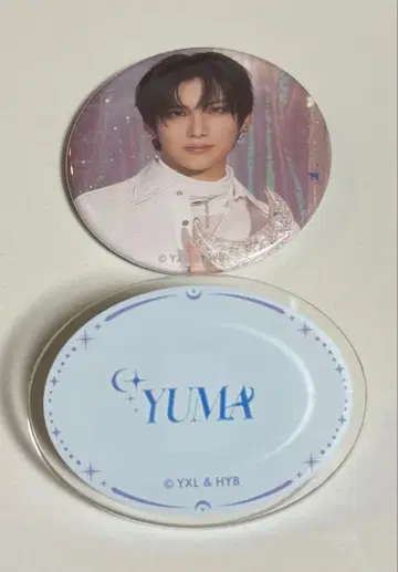 &TEAM 카페 YUMA 캔뱃지와 아크릴 배지